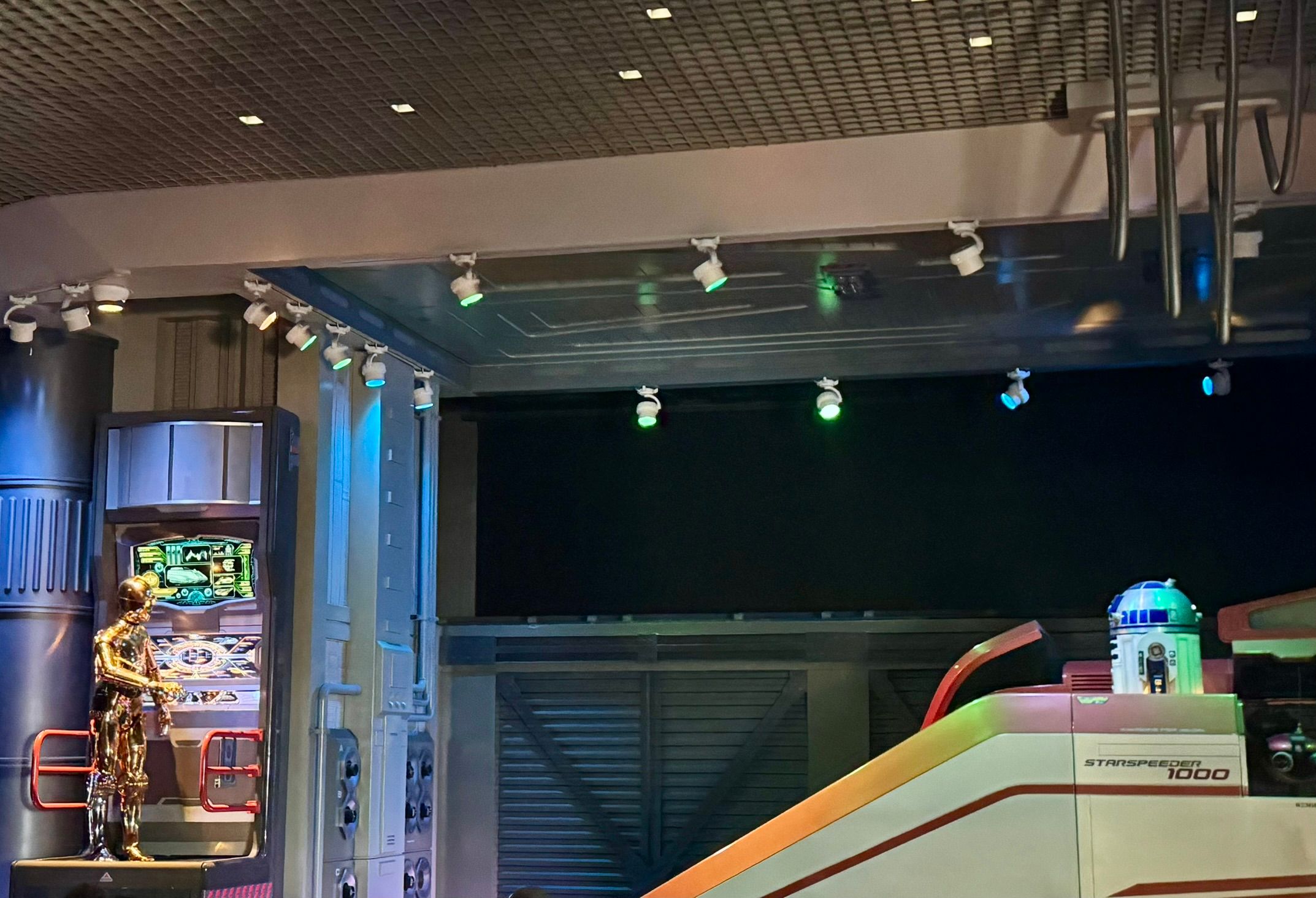 Star Wars Attraction Scene